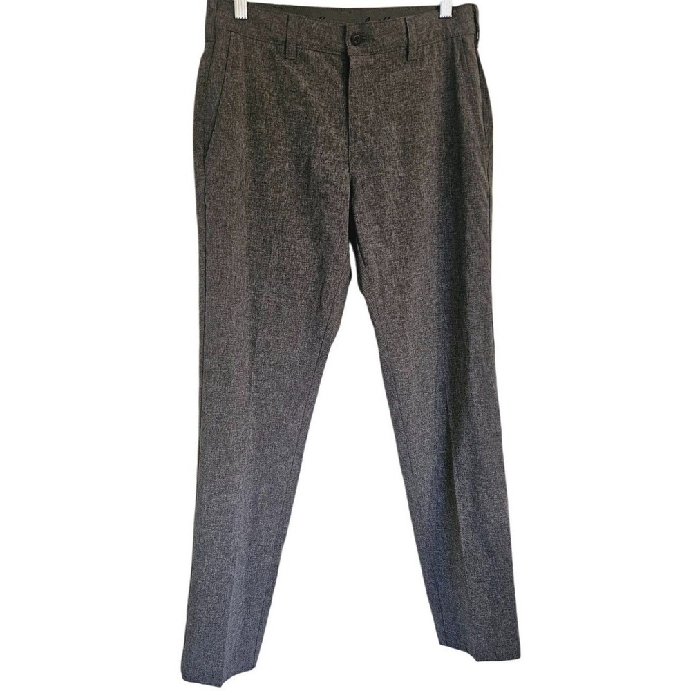 Ben Hogan Flex‎ Waist Dress Pants Mens 32x34 Gray tapered